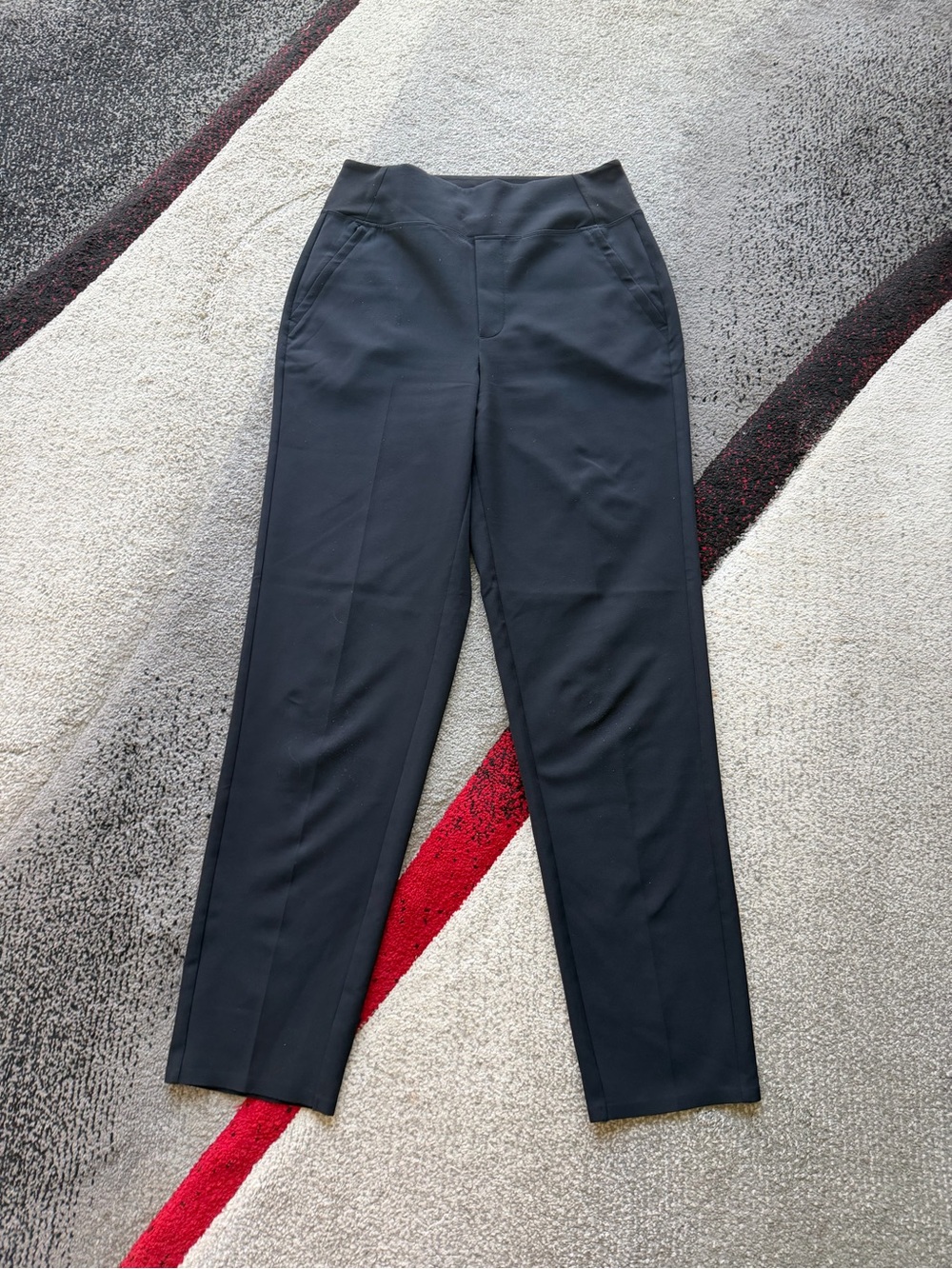 Athleta Black Tapered Leg Pants